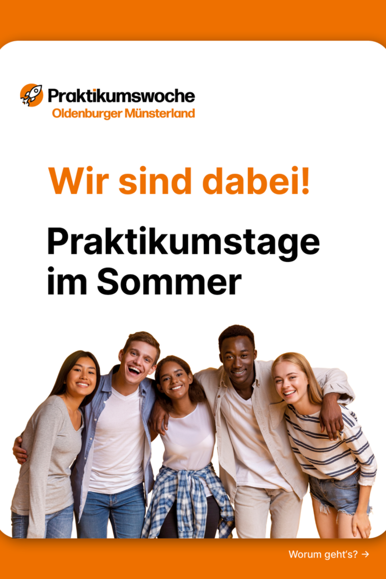 Wir sind Partner der Praktikumswoche 2025 im OM.