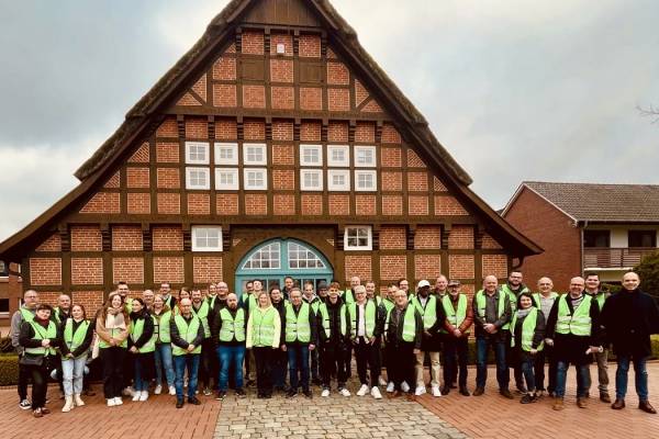 Gruppenfoto in Calveslage.